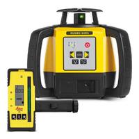 Leica Rugby 640G Green Beam Laser Level - Horizontal & Vertical & Receiver LG6011488