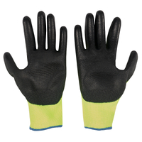 Milwaukee Medium High Visibility Cut Level 2 Polyurethane Dipped Gloves 48738921