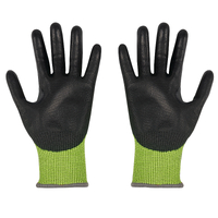 Milwaukee XX-Large High Visibility Cut Level 4 Polyurethane Dipped Gloves 48738944