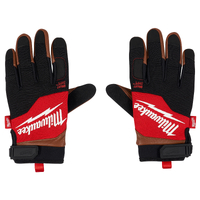 Milwaukee Medium Hybrid Leather Gloves 48730021
