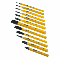 Stanley Cold Chisel & Punch Set 12Pc 16-299