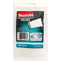 Makita High Performance Filter - Suits DCL180 / DCL181 / CL100 / CL106F - 198752-6