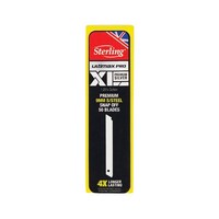 Sterling Stainless Steel XL 9mm SS Small Snap-Off Blade (x50) 200-2SXL