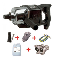 Ingersoll Rand 1" Impact Wrench Spark Proof with Claw Coupling Whip Hose 2940B2SP-EU-HC