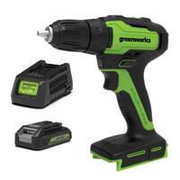 Greenworks 24V Brushless Drill 2.0ah Set 3704007AU-Kit-2