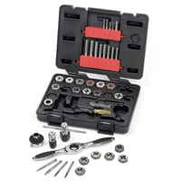 GearWrench 40 Piece Metric Ratcheting Tap And Die Set 3886