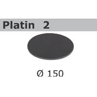 Festool 15Pk Platin Abrasive Disc 150mm 0 Hole P4000 STF D150 0 S4000 PL2 15X