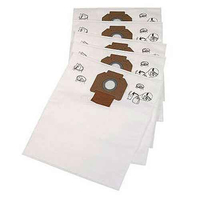 Milwaukee Replacement Filter Bags AS250ECP-BAGS (5x Disposable Fleece Bags) 4932352306
