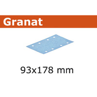 Festool 100Pk Granat Abrasive Sheet 93x178mm P150 STF 93X178 P150 GR 100X