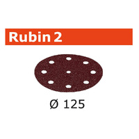 Festool Rubin Abrasive Disc 125mm 9 Hole P40 STF D125 90 P40 RU2 50