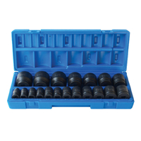 Action 19 Piece 1/2" Drive Imperial Impact Socket Set 600201901