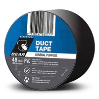 Bear Black PVC Duct Tape 63642583589 