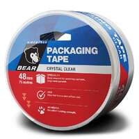 Bear 48mm x 75m Clear Packaging Tape 66623336599 