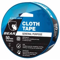 Bear 50mm x 15m Tape Cloth - Blue 66623336611 