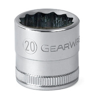 GearWrench 32mm 12 Point 1/2" Drive Metric Standard Socket 80814D