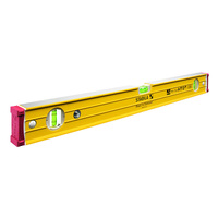 Stabila 2000mm Magnetic Box Frame Ribbed Level 3 Vial Trade with Non Slip End Caps 96-2-M/200