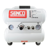 Senco 16L Double Tank Oil Free Low Decibel Compressor AC20216