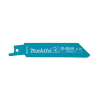 Makita 100mm 24tpi Reciprocating Blade Bi-Metal (5pk) B-20395