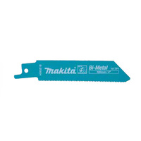 Makita 100mm 18tpi Reciprocating Blade Bi-Metal (5pk) B-20404