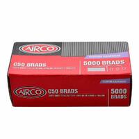 Airco C38 38mm x 1.60mm Electro Galvanised Brads (Qty 5000) BC16380
