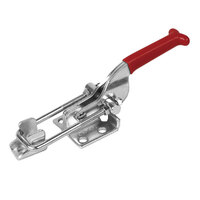 ITM Toggle Clamp Stainless Steel Latch Flanged Base Straight Handle 900kg Cap 115mm Reach CH-40341-SS
