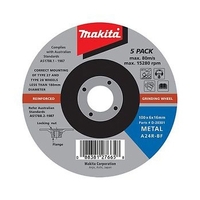 Makita 180mm Metal Grinding Discs (5 pack) D-20323-5
