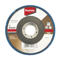 Makita 115mm Economy Flap Disc 40# Zirconia D-63747