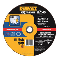 DeWalt 230mm x 1.9 x 22.23mm Thin Fast Cut Extreme Bonded Disc DT43939-QZ