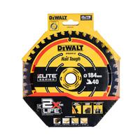 DeWalt 184x20/16mm 40T ELITE Circular Saw Blade DT90259-QZ