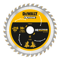 DeWalt 216mm x 30 36T Wood Extreme Runtime Saw Blade DT99569-QZ