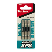 Makita T30 x 50mm Impact XPS Power Bit (3pk) E-09961