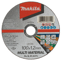 Makita 100x1.2x16mm Multi Cutting Disc - 10pk E-10702-10
