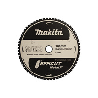 Makita 185 x 20 x 60T Efficut Metal TCT Saw Blade E-12887