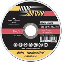 Alpha 115 x 1.0mm Silver Series Cutting Disc Bulk GCDSS11510