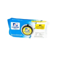 Cooper Kleen Extra Large Wipes 40 Pack