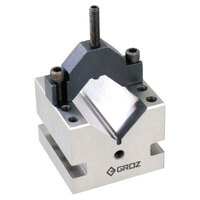 Groz VB/SP/V/100s Tool Makers Vee Block & Clamp Set - Single GZ-03092