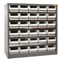 Geiger 30 Drawer Steel Parts Cabinet 880W x 400D x 880H mm HD530