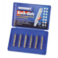 Kincrome Kwik-Outs Damaged Screw & Bolt Remover 6 Piece K12001