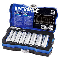Kincrome LOK-ON Socket Set 8 Piece 3/8" Drive K27054
