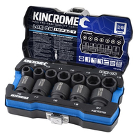 Kincrome LOK-ON Impact Socket Set 12 Piece 3/8" Metric K27076
