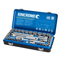 Kincrome Socket Set 39 Piece 3/8" Drive - Metric & Imperial K28011