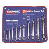 Kincrome Ring Spanner Set 11 Piece Metric K3050