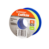 Lufkin No.8 100m Bricklayer's Line Lime LBL100L