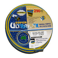 ITM Air Hose Super Ultraflex 10mm x 20m With Couplers NYL10X20C/W