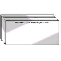 Weldclass 108 x 51mm CR39 Style 5pk Clear Lens P7-CL39/5