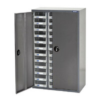 ITM Parts Cabinet Lockable Metal A5 36 Drawers PB-A5336D