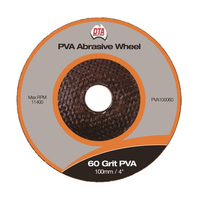 DTA 60 Grit 100mm Grinding/Polishing Disc PVA100060