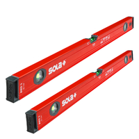 Sola 120cm & 60cm Spirit Levels - 2 pack RED2PK