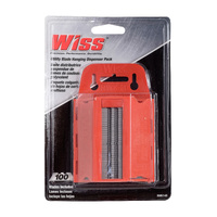 Wiss 100pc Knife Blades Set for Heavy Duty Trimming Knife In Dispenser RWK14D