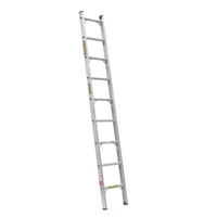 Gorilla Single Builders Ladder Industrial 140kg 2.7m SBL009-I